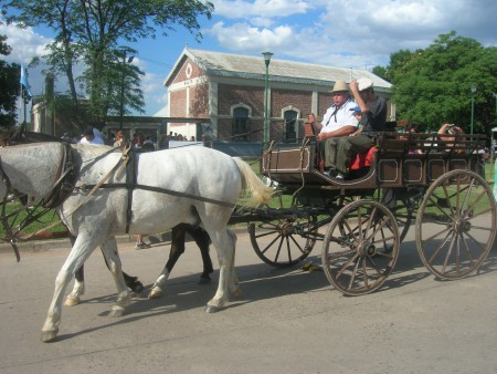 Festejos en el museo del campo