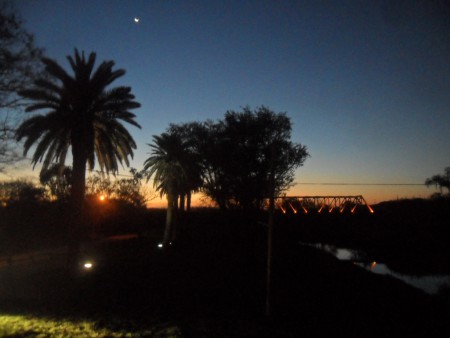 Atardecer en costanera Sur
